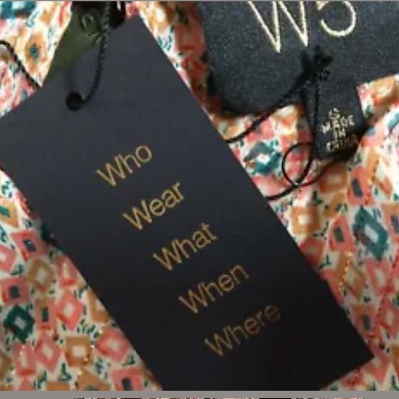 Anthropologie W5 Blouse/Tunic, Size Small - Picture 5 of 8